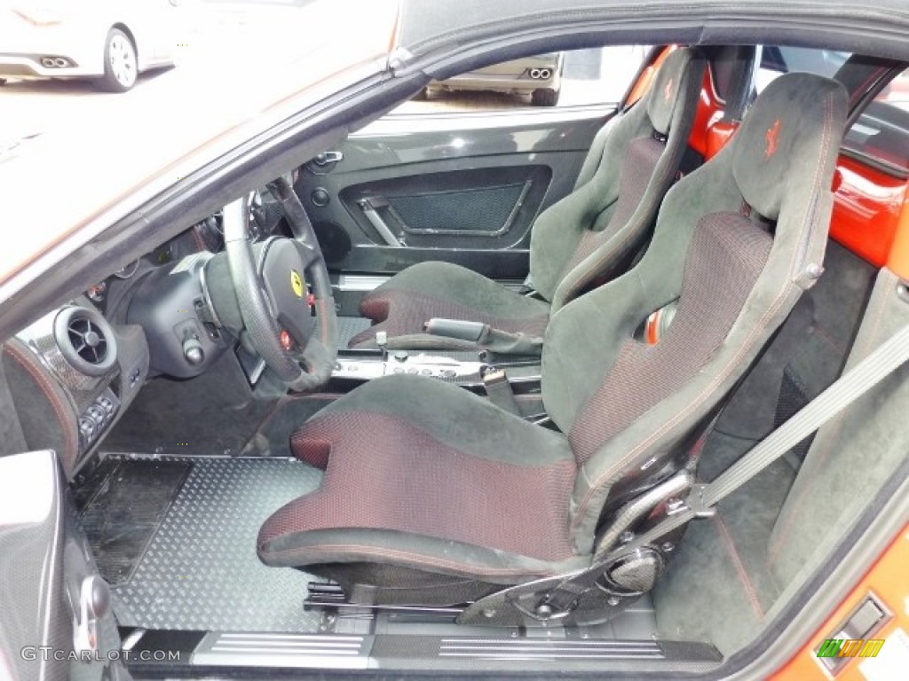 Black Interior 2009 Ferrari F430 16M Scuderia Spider Photo #91040807