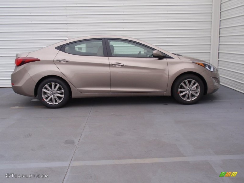 2014 Elantra SE Sedan - Bronze / Beige photo #3