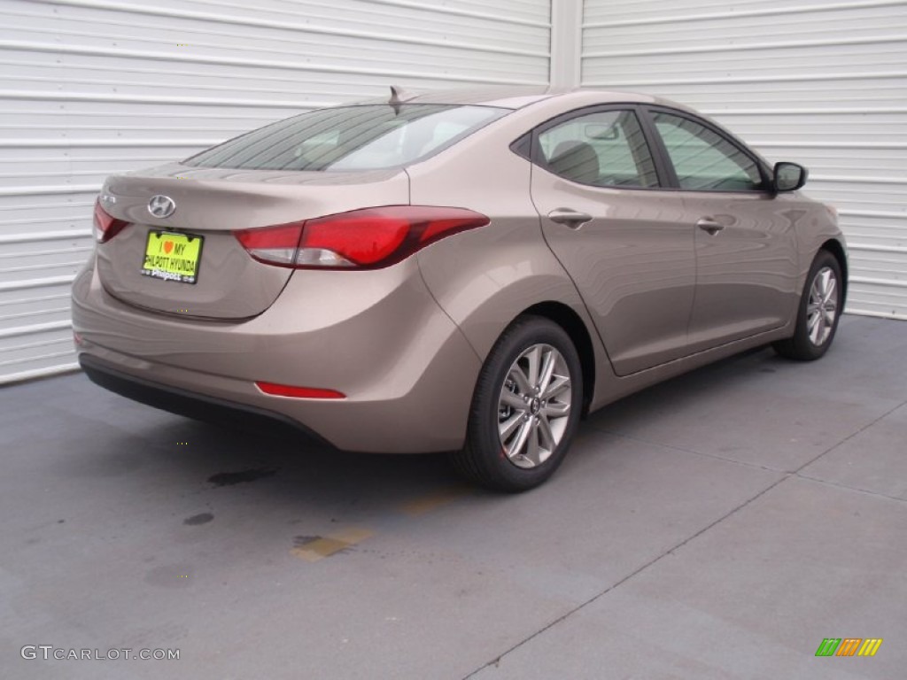 2014 Elantra SE Sedan - Bronze / Beige photo #4