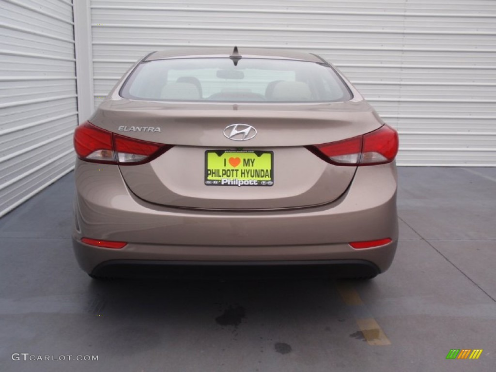 2014 Elantra SE Sedan - Bronze / Beige photo #5