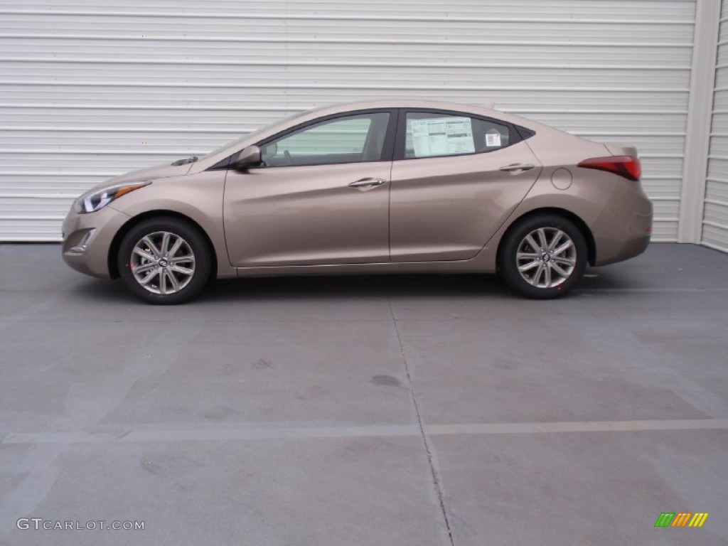 2014 Elantra SE Sedan - Bronze / Beige photo #6