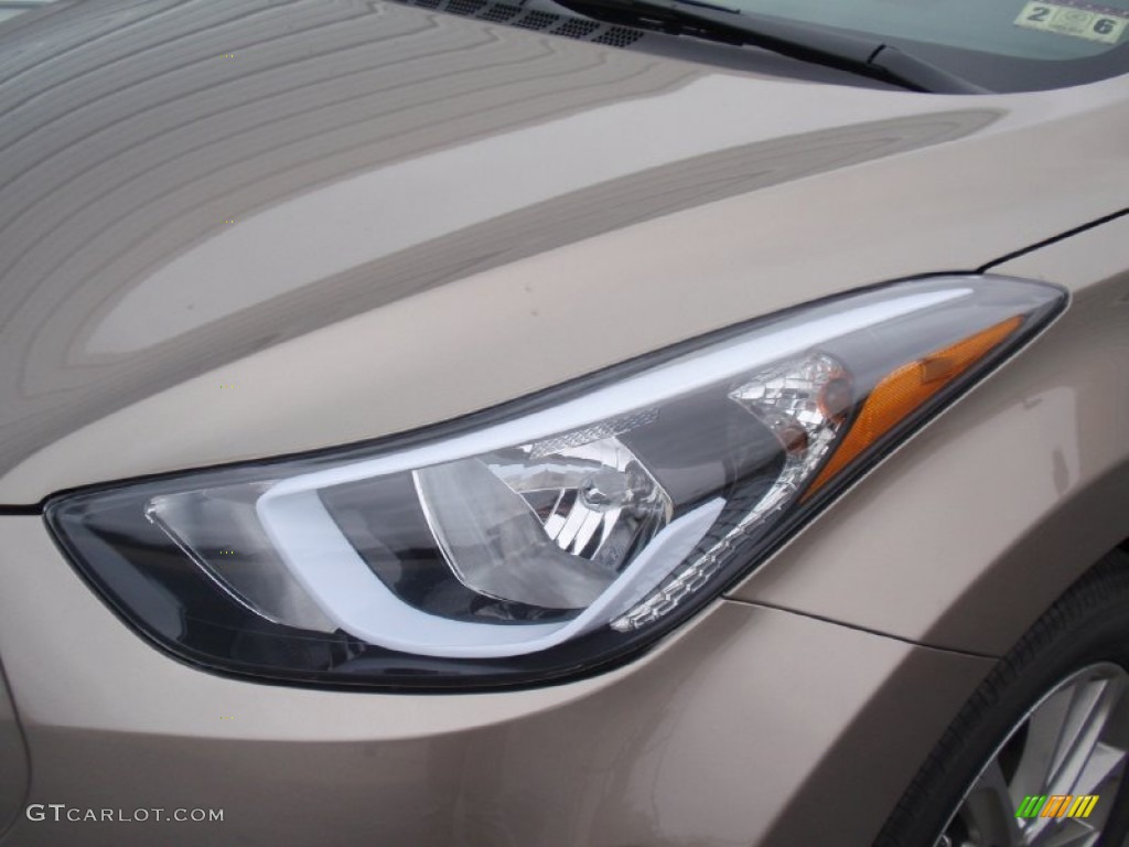 2014 Elantra SE Sedan - Bronze / Beige photo #9