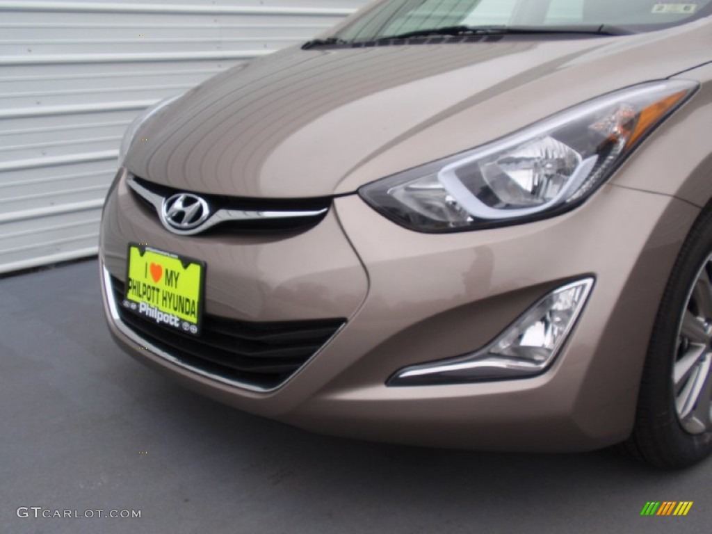 2014 Elantra SE Sedan - Bronze / Beige photo #11