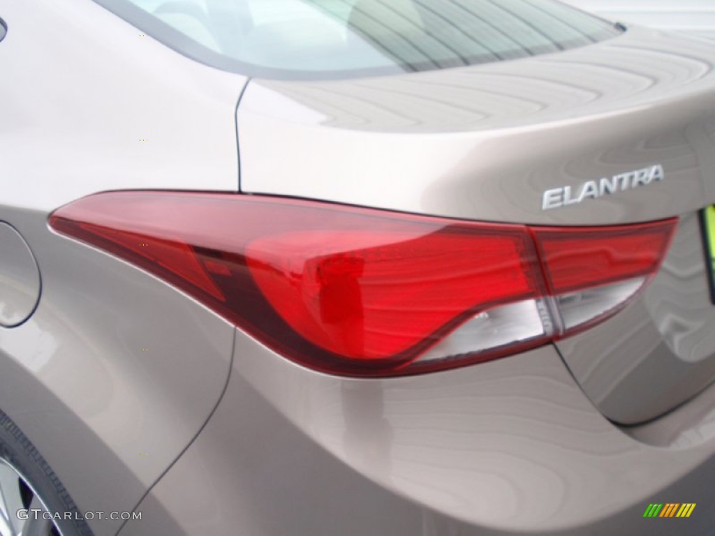 2014 Elantra SE Sedan - Bronze / Beige photo #13