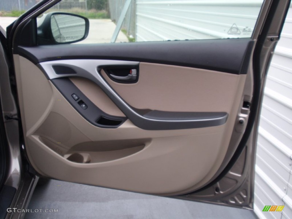 2014 Elantra SE Sedan - Bronze / Beige photo #16