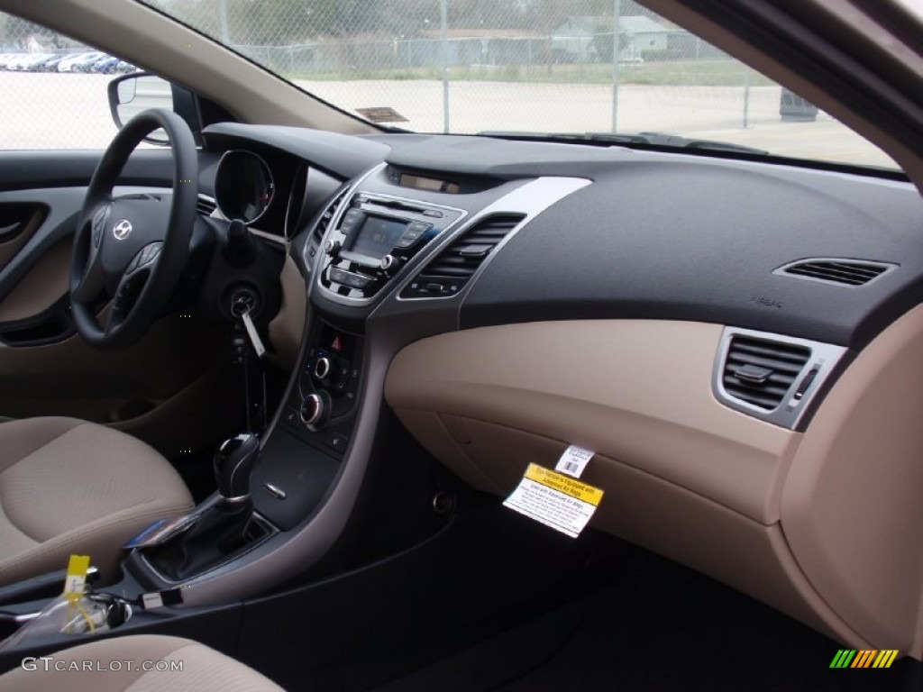 2014 Elantra SE Sedan - Bronze / Beige photo #17