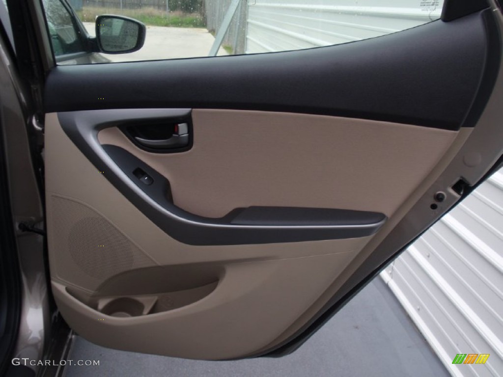 2014 Elantra SE Sedan - Bronze / Beige photo #19