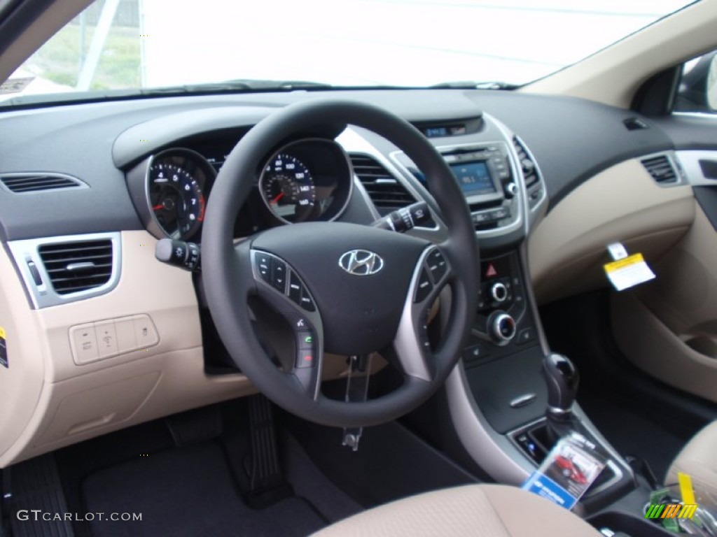 2014 Elantra SE Sedan - Bronze / Beige photo #24