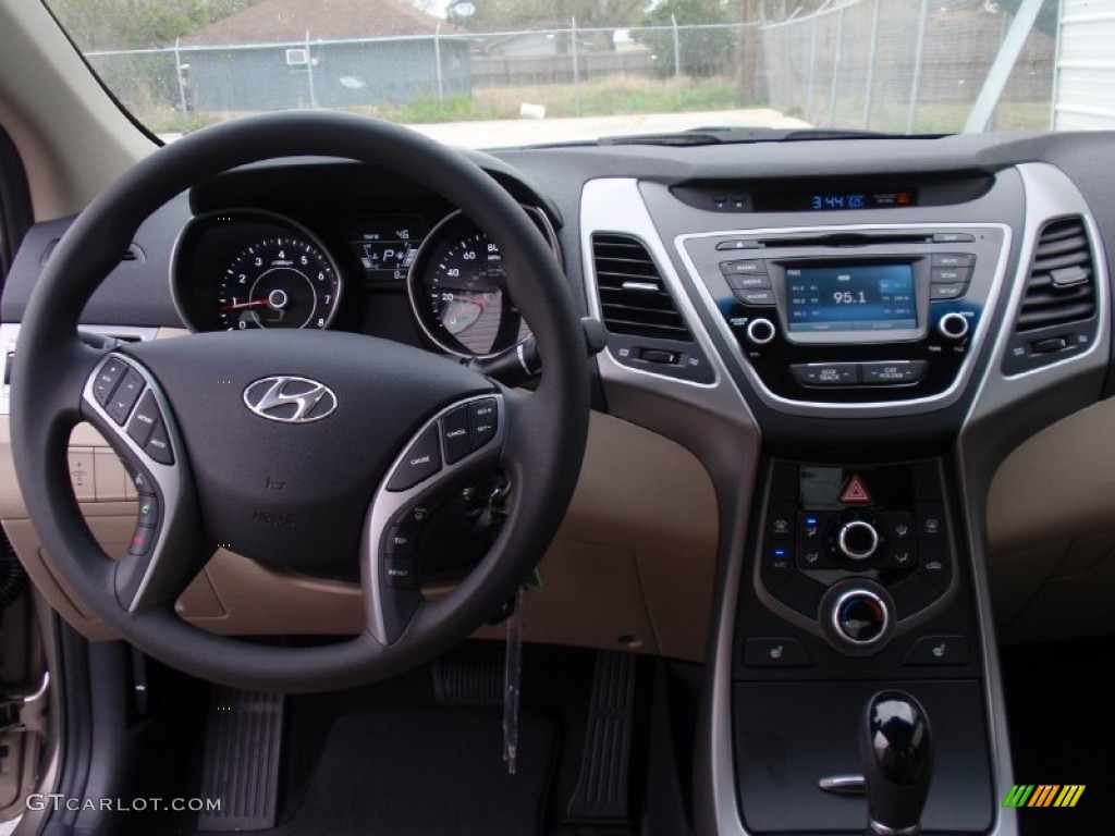 2014 Elantra SE Sedan - Bronze / Beige photo #27