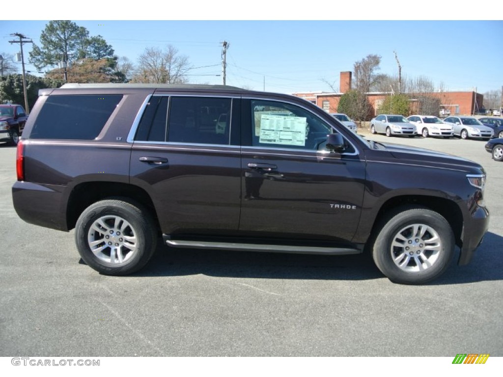 Sable Metallic 2015 Chevrolet Tahoe LT 4WD Exterior Photo #91043729