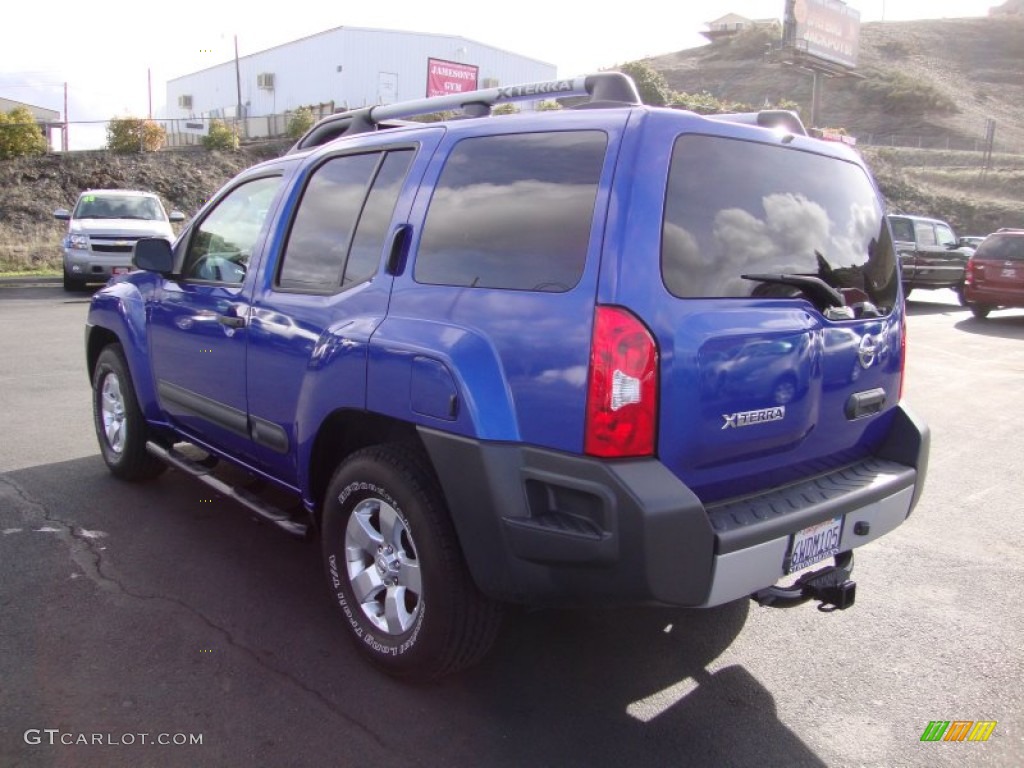 2012 Xterra S - Metallic Blue / Gray photo #5