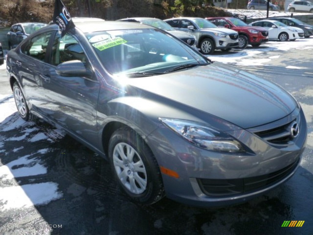 Comet Gray Mica 2011 Mazda MAZDA6 i Sport Sedan Exterior Photo #91048215