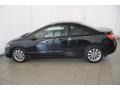 2010 Crystal Black Pearl Honda Civic EX Coupe  photo #10