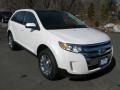 Oxford White 2014 Ford Edge SEL AWD