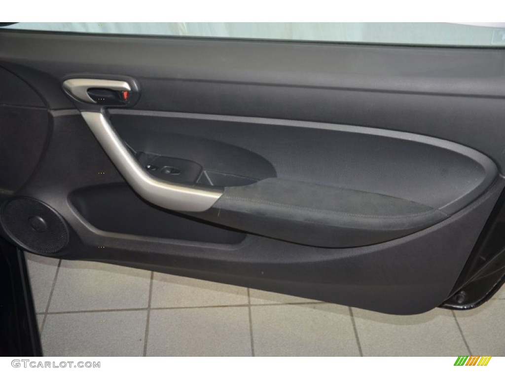 2010 Civic EX Coupe - Crystal Black Pearl / Gray photo #29