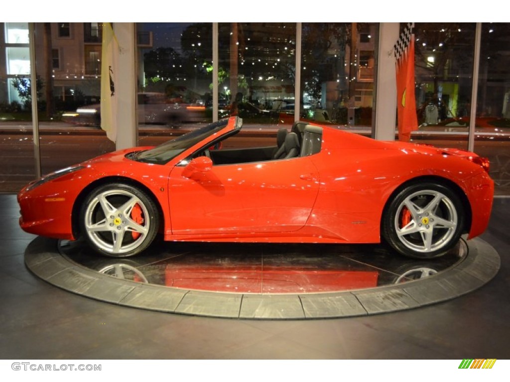 Rosso Corsa (Red) 2014 Ferrari 458 Spider Exterior Photo #91050648