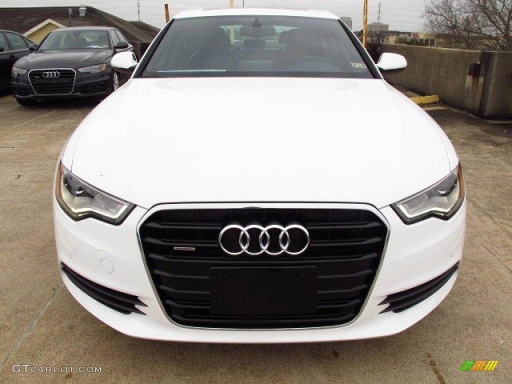 Ibis White 2014 Audi A6 3.0T quattro Sedan Exterior Photo #91050807