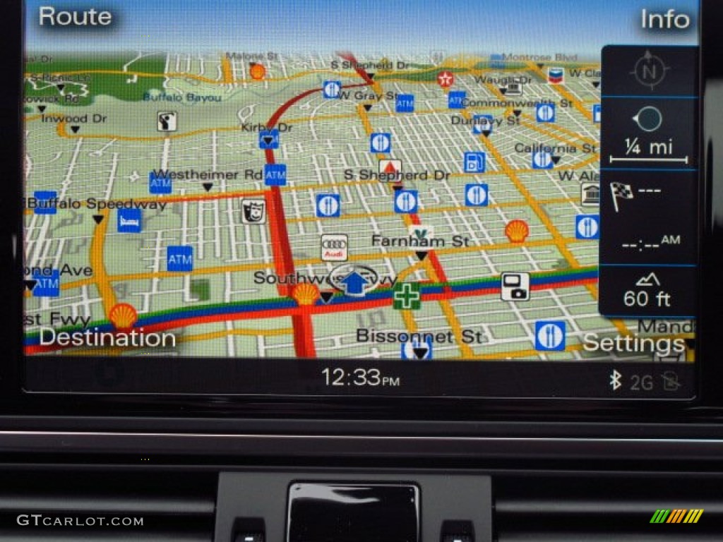 2014 Audi A6 3.0T quattro Sedan Navigation Photos