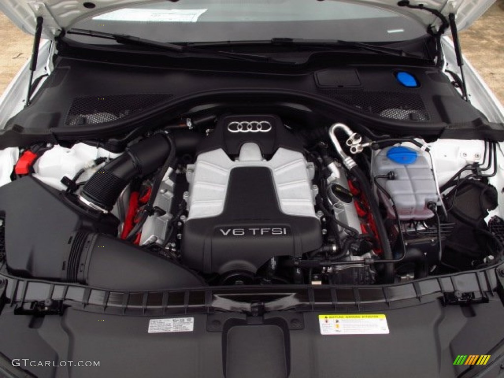 2014 Audi A6 3.0T quattro Sedan Engine Photos