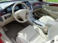 Ivory 2005 Toyota Solara SLE V6 Convertible Interior Color