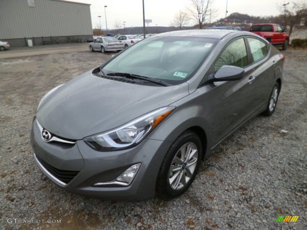 2014 Elantra SE Sedan - Gray / Gray photo #3