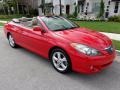 Absolutely Red 2005 Toyota Solara SLE V6 Convertible Exterior