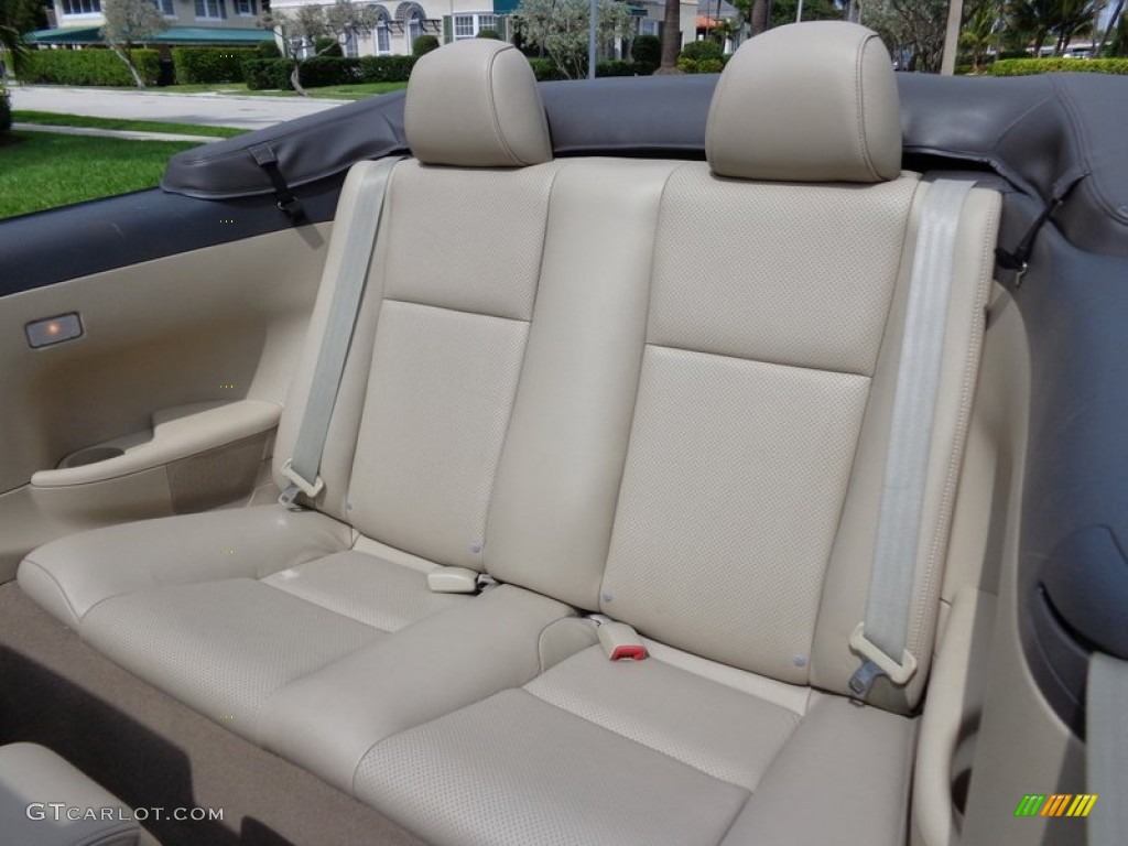 Ivory Interior 2005 Toyota Solara SLE V6 Convertible Photo #91051412