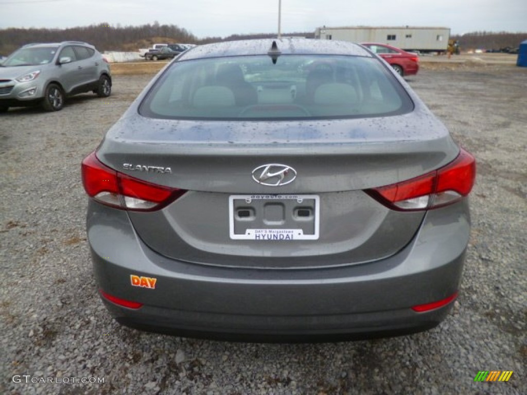 2014 Elantra SE Sedan - Gray / Gray photo #6