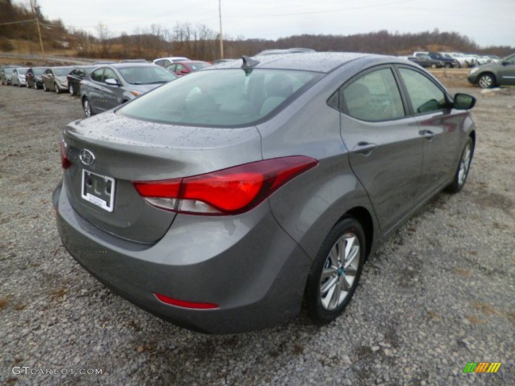 2014 Elantra SE Sedan - Gray / Gray photo #7