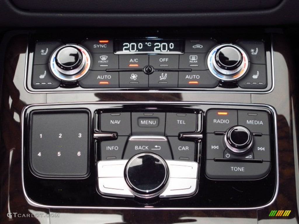 2014 Audi A8 4.0T quattro Controls Photo #91051707