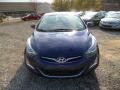 2014 Blue Hyundai Elantra SE Sedan  photo #2