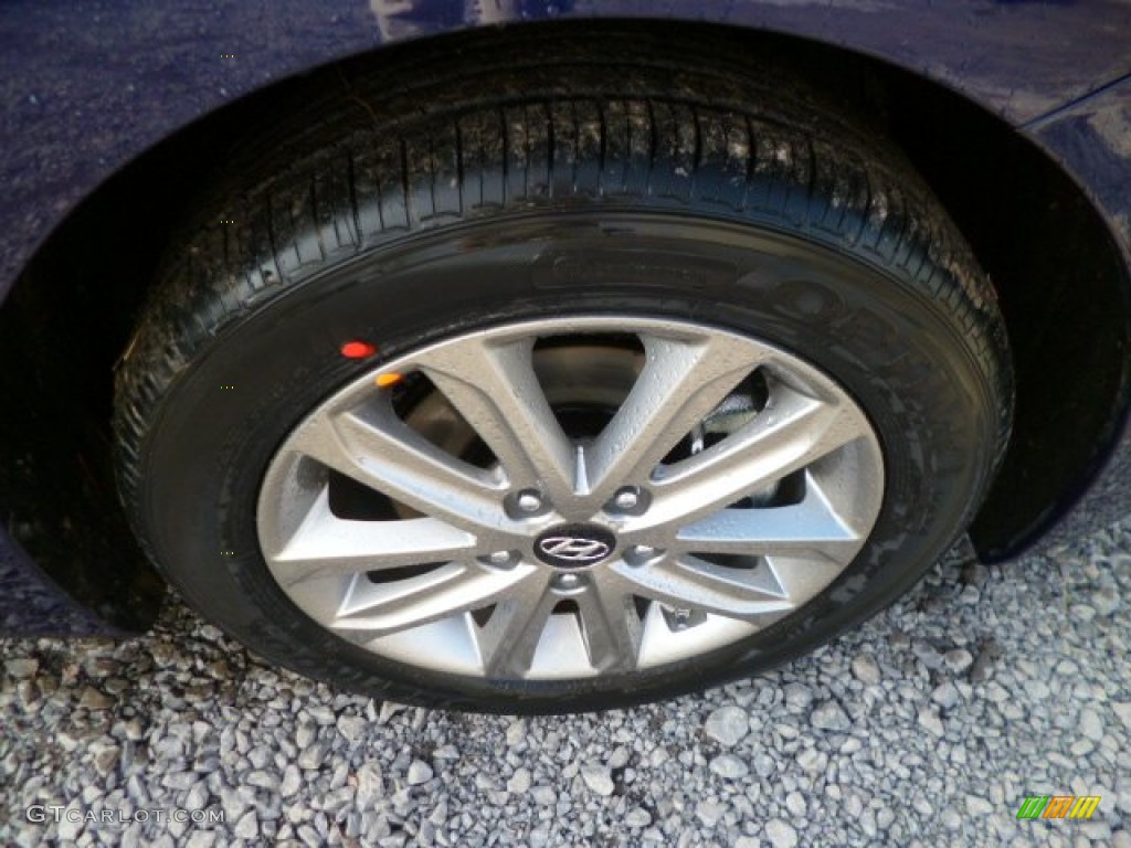 2014 Elantra SE Sedan - Blue / Gray photo #9