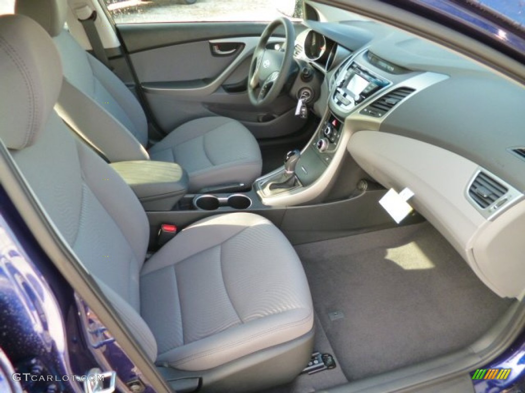 2014 Elantra SE Sedan - Blue / Gray photo #10