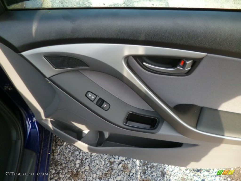 2014 Elantra SE Sedan - Blue / Gray photo #11