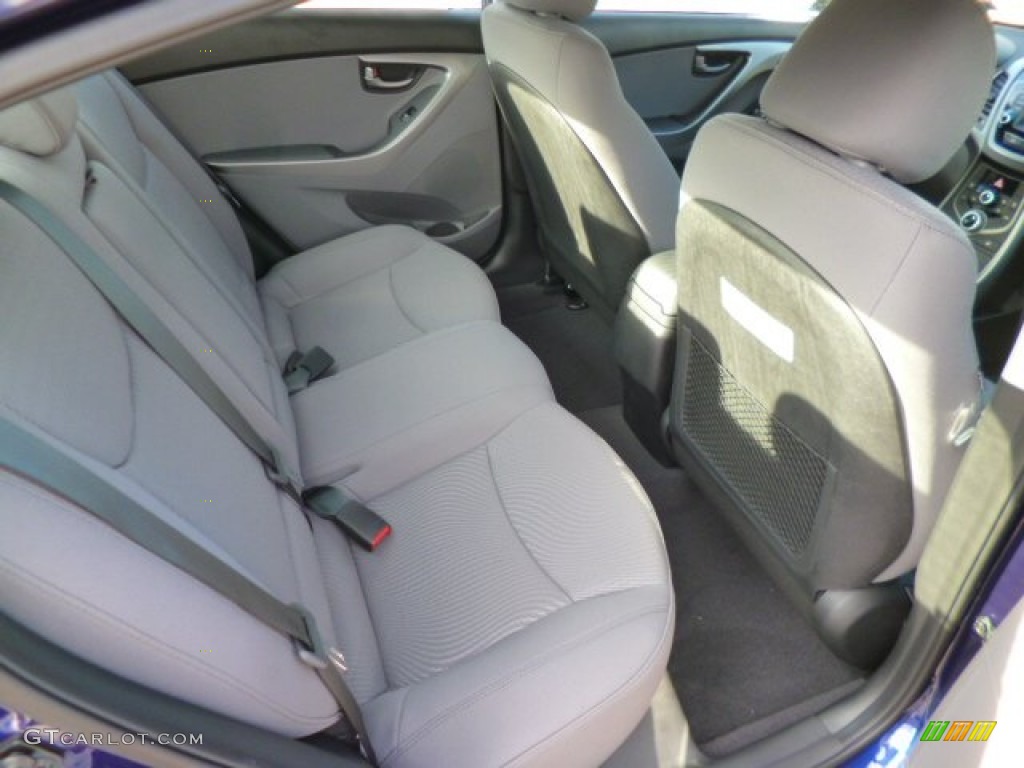 2014 Elantra SE Sedan - Blue / Gray photo #12