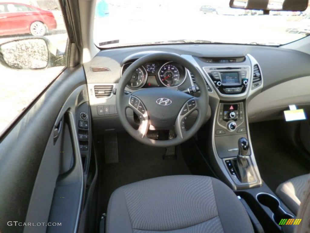 2014 Elantra SE Sedan - Blue / Gray photo #14