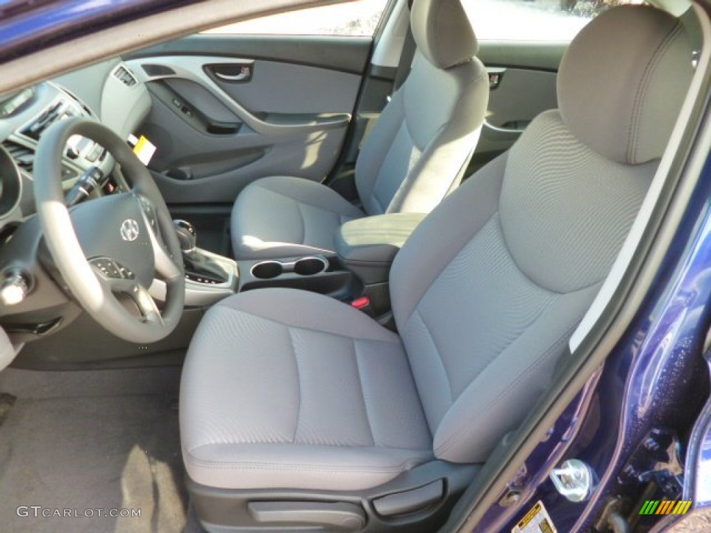 2014 Elantra SE Sedan - Blue / Gray photo #15