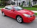 2005 Absolutely Red Toyota Solara SLE V6 Convertible  photo #50