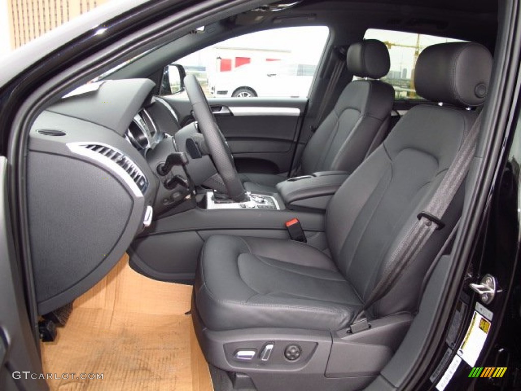 2014 Audi Q7 3.0 TFSI quattro S Line Package Front Seat Photos