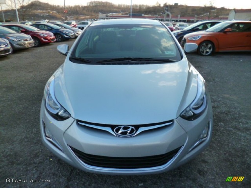 2014 Elantra SE Sedan - Silver / Gray photo #2