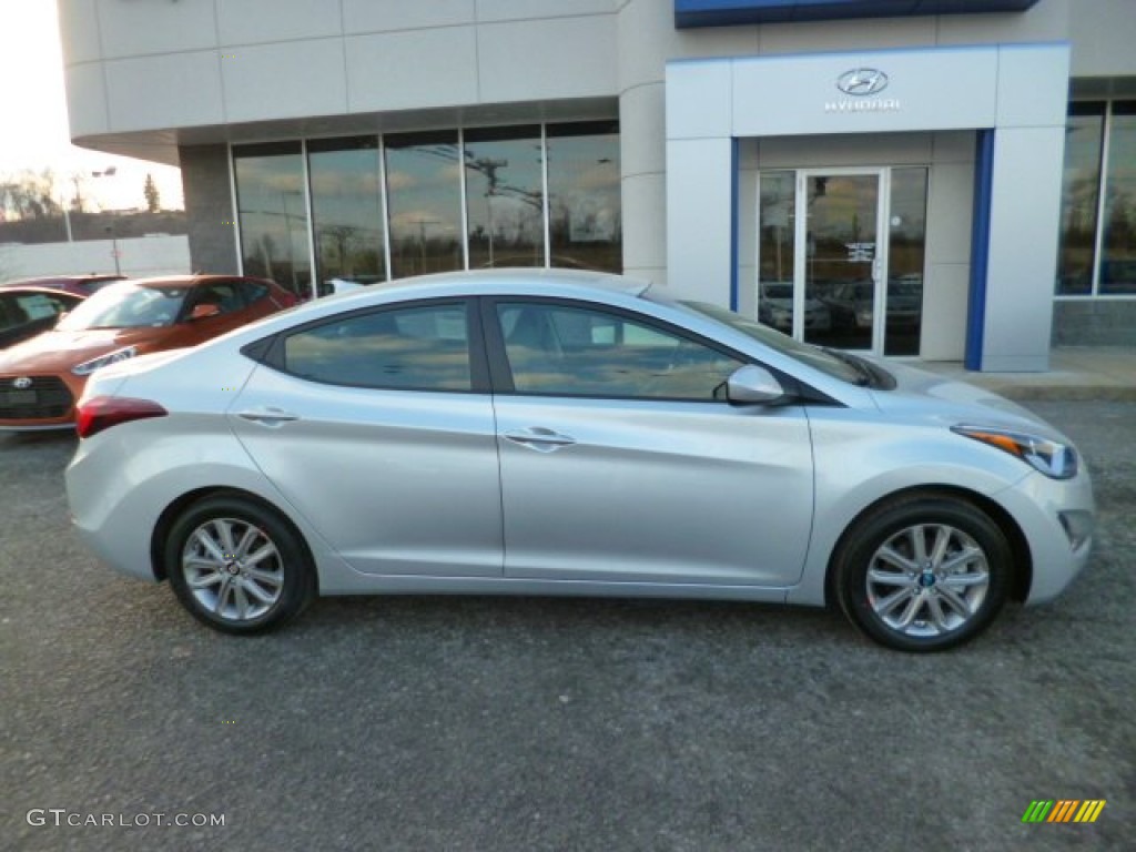 2014 Elantra SE Sedan - Silver / Gray photo #8