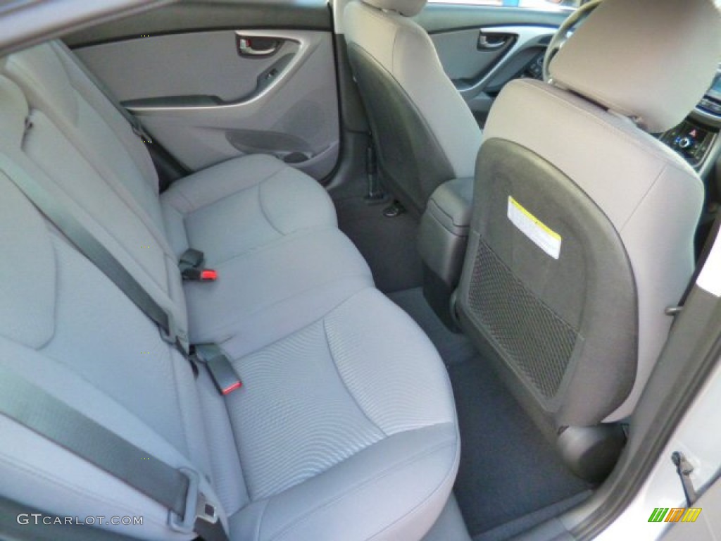 2014 Elantra SE Sedan - Silver / Gray photo #12