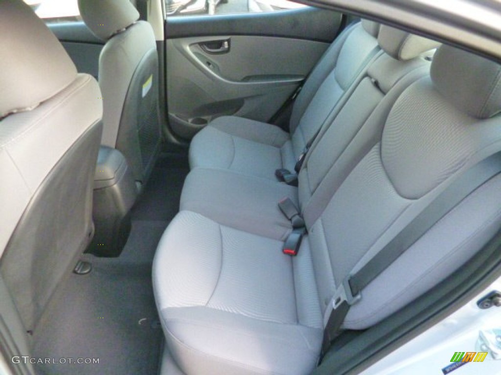 2014 Elantra SE Sedan - Silver / Gray photo #13