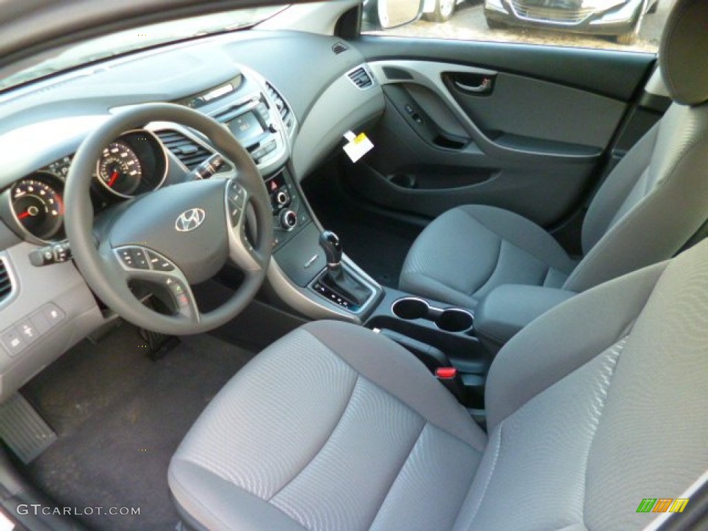 2014 Elantra SE Sedan - Silver / Gray photo #16