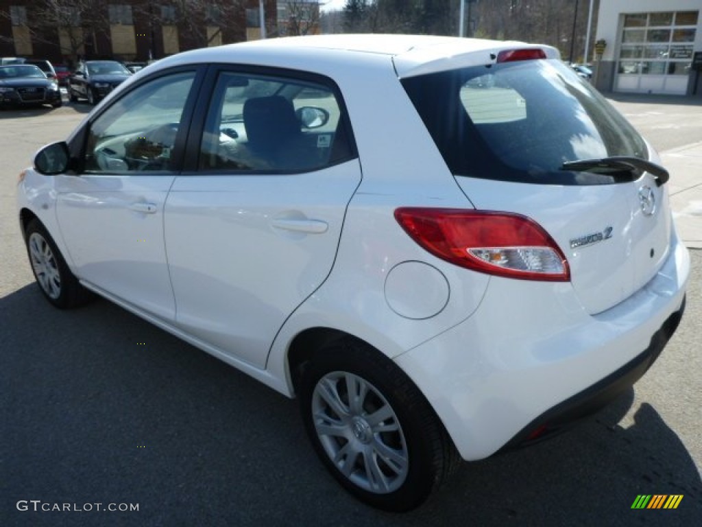 2011 MAZDA2 Sport - Crystal White Pearl / Black photo #3