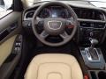 2014 Audi A4 Velvet Beige/Moor Brown Interior Dashboard Photo