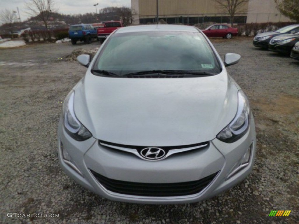 2014 Elantra SE Sedan - Silver / Gray photo #2