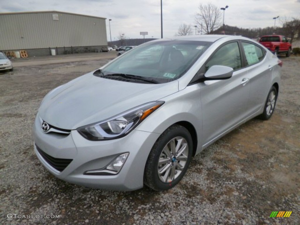 2014 Elantra SE Sedan - Silver / Gray photo #3