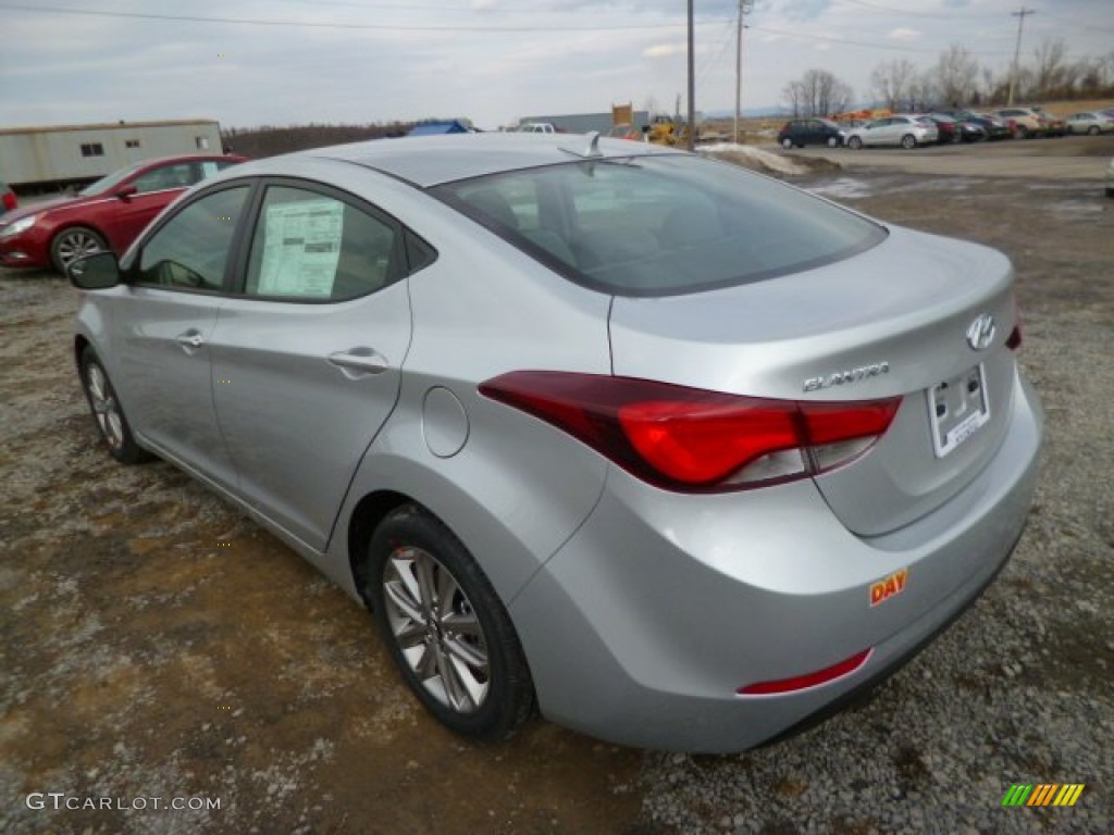 2014 Elantra SE Sedan - Silver / Gray photo #5