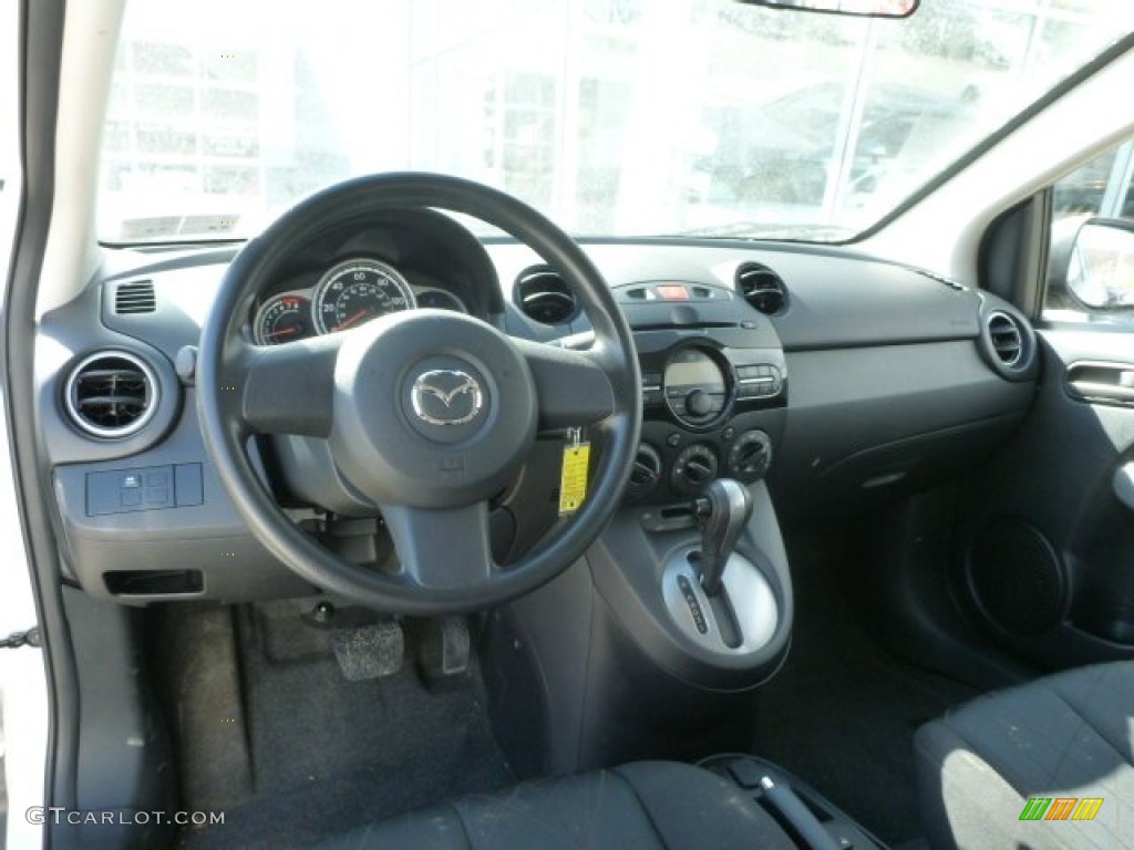 2011 MAZDA2 Sport - Crystal White Pearl / Black photo #14